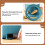 Mini Electric Hot Pot Ceramic 700g 24.5x14.5cm 6