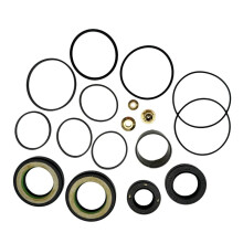 2X Power Steering Gear Gasket Rack&Pinion Kit 04445-35190 for Land Prado 120 4Runner GX470 05-09