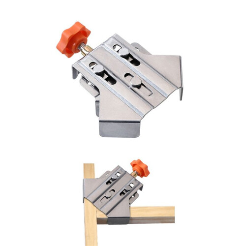 2X Close Type Right Angle Clamp Woodworking Right Angle Splicing Quick Clamp Locator Engineering Woodworking DIY 2