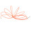 Orange nylon fish tape cable puller 5 m 2