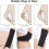 Women's Arm Shapers Beige Black Slimming Compression Sleeve 5