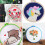 Plastic Embroidery Hoops Set 5 pcs 3.7 to 9.5 inch 6