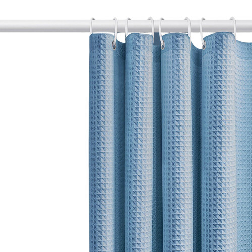 Fabric shower curtain elegant waterproof 72x72 inches
