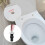 Toiletskruesæt universal ekspanderende gummibefæstelse med 2