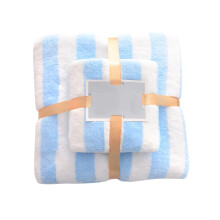 Godom bath towel set coral velvet 2 pieces