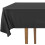 Rectangular Tablecloth BPA-Free Plastic 54x108 inch Black 2 2