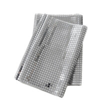 Disco party tablecloth shiny mirror foil runner