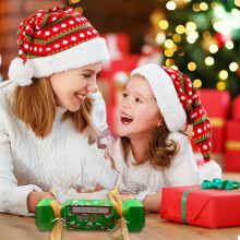 Christmas ATM and bank ziplock bag set with bow, 4 styles