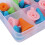 Needle Point Stoppers Multi-Colored 120 Pieces 2 Sizes 8
