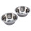 Elevated Pet Feeder Set Stainless Steel Bowls with Iron 3