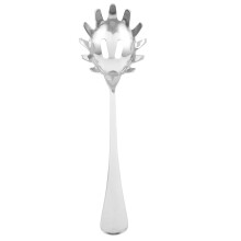 Spaghetti server and strainer spoon multifunctional