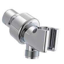 Shower Head Holder Adjustable Arm Mount Silver
