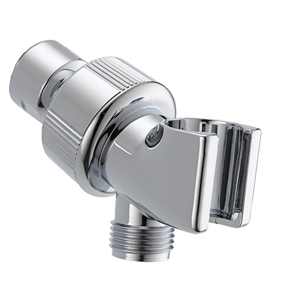 Shower Head Holder Adjustable Arm Mount Silver 9314556514777