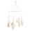 Bohemian macrame crib mobile for baby nursery 1