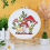 Embroidery Kit for Beginners with Hoop and Threads 4 Sets 6