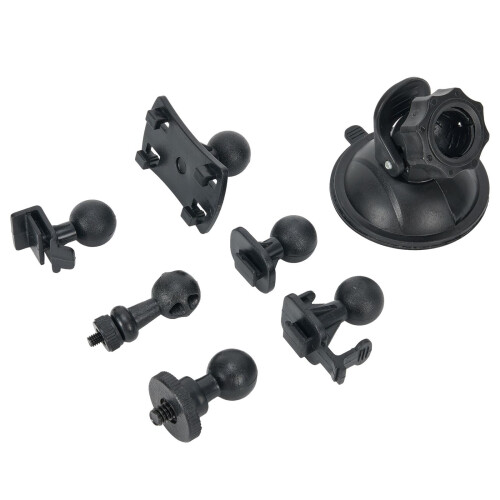 Car Dash Cam Suction Cup Holder with 6 Adapters 1