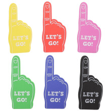 Foam Hands Mini Fingers Sports Party Favors 6Pcs