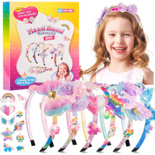 Headband Making Kit for Girls DIY Craft Set 12 pcs