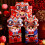 Red Envelope Fabric Chinese New Year 2024 1