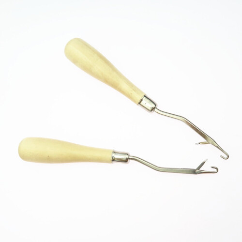 Crochet Hook Handmade Latch Hook Tool 2 Pcs 2