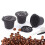 Reusable refillable coffee capsule filter set with spoon 2
