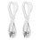 Nabíjecí kabel DC, převodník 2,5 mm na USB, 2 ks 2