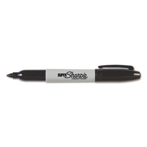 Super Permanent Markers Fine Point Black 2 pcs 2