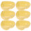 Heart-Shaped Ceramic Bowls 6 pcs 2