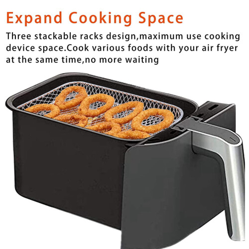 Fritösställ för Ninja Fryer, 3-lagers torkställ 1