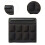 Football Chin Pad Protective Comfortable Black 6