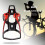 Bicycle Water Bottle Cage Thickened Base Red Black 2