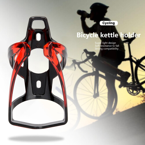 Bicycle Water Bottle Cage Thickened Base Red Black 1