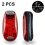 USB Rechargeable LED Safety Lights Red 2 Pack 2
