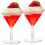 Mini verres à martini Lillian transparents 60 ml (lot de 50) 2