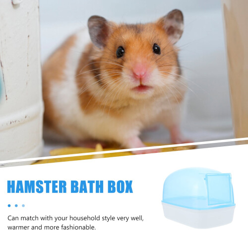 Hamster Bathtub Container for Small Animals 2 pcs 2