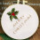 Christmas Embroidery Kit with Hoop, Threads, Needles, 2