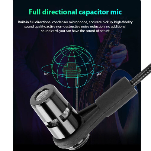 Violin Microphone Pickup with Noise Reduction and Suction 2