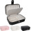 Jewelry Box Leather Travel Case 2-Layer Black 1
