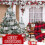 Christmas Bow Decorations Red Wreath Bows 24 Pack 4
