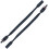 PV Solar Cable Feedthrough Copper Flat 1 Pair 1M 2