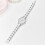 Mojoyce women's quartz watch with steel strap and silver 2