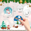 Sublimation Ceramic Ornament Blanks 10 PCS 3