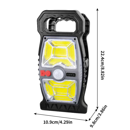 Solar LED Clip Lamp with Motion Sensor 1 Pack 1