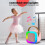Karaoke Bluetooth Speaker with Dual Mic and RGB Light Pink 4