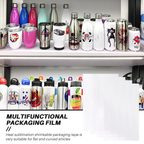 Sublimation Shrink Wrap Sleeves 8x12 Inch 60 Pcs 2