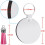 Sublimation Keychain Blanks Round MDF 128 pcs 3