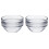 Glass Pinch Bowl Kitchen Essential 3 Inch 4pc 6