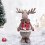 Christmas Deer Elk Desktop Ornament Telescopic Decor 7