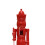 Nutcracker figurine Christmas decoration red 1 piece 6