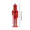 Nutcracker figurine Christmas decoration red 1 piece 7